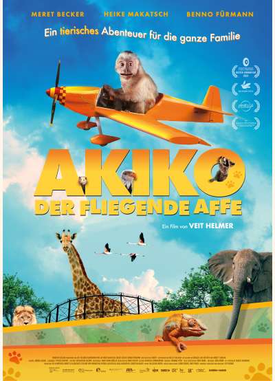 Filmwelt Verleihagentur: Akiko - Der fliegende Affe - Kino